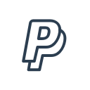 billing, pay, payment, payment method, paypal, purchase, shop svg vector icon