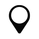 coordinates, gps, locate, location, map, position icon