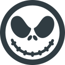 halloween, jack, skellington svg vector icon