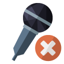 microphone,close icon