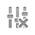 audio,equalizer,cross icon