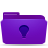 folder, ideas, violet icon