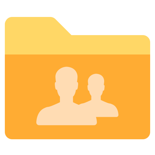 Folder Group svg vector icon