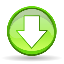 down,descend,download,fall,decrease,descending icon