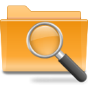 kde,folder,saved,search,find,seek icon