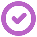 circle, done, downloaded svg vector icon