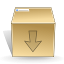 box, download icon