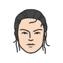padme, queen, queen of naboo, woman svg vector icon