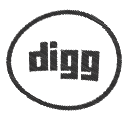digg, media, social svg vector icon