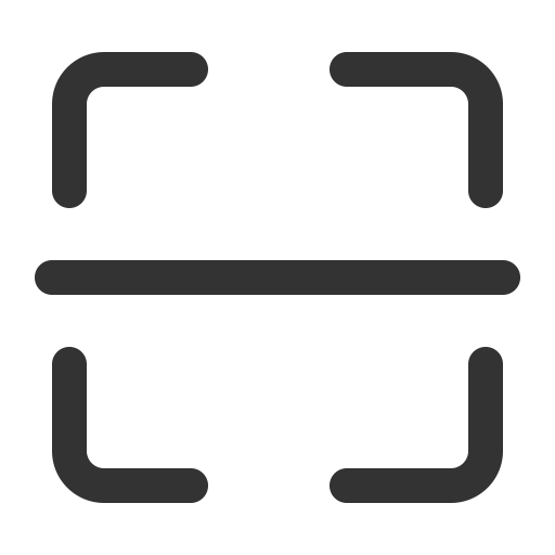 Scan svg vector icon