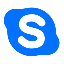 communication, media, skype, social svg vector icon