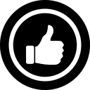 like, thumbs up icon