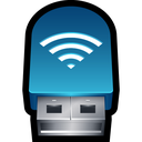 adapter, connection, network, signal, usb, wifi, wireless icon