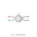 electr, kanto, magnemite, pokemon svg vector icon