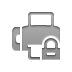 fax,lock icon