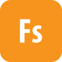 adobe, fuse, rounded svg vector icon