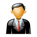 executive, person icon