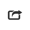 facebook, fb, post, share svg vector icon