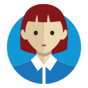 avatar, business, face, people svg vector icon