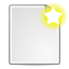 gnome,document,new,file,paper icon