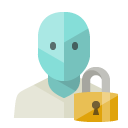 user,lock icon