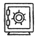 banking, business, money, save block svg vector icon
