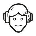 fan art, leia, princess, scifi, star wars, starwars svg vector icon