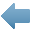 arrow, left icon