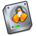 linux,hard drive icon