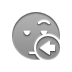 smiley,waiting,left icon