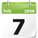 calendar, current date, date, full calendar, month, year icon