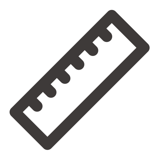 Menu Measurement svg vector icon
