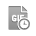 file,format,gif,clock icon