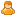 orange, user icon