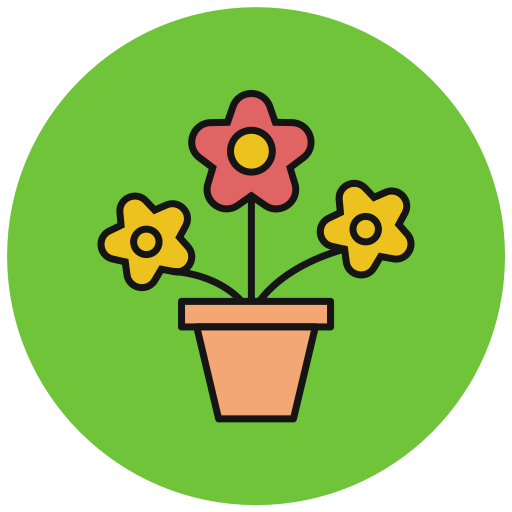 Flower svg vector icon