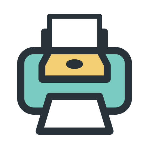 Color Block Facsimile svg vector icon