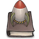 rocket,book icon