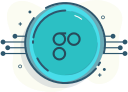 coin, crpytocurrencies, cryptocurrency, omisego svg vector icon
