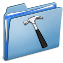 blue,developer icon
