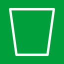 bin, empty, recycle icon