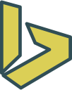 bing, brand, logo, network, social svg vector icon