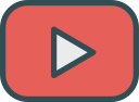 brand, logo, network, social, youtube svg vector icon