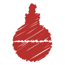 ball, bauble, christmas, decor, decoration, holiday, scribble svg vector icon