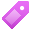 tag, violet icon