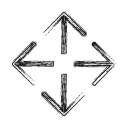 arrow, arrows, direction, location, move, navigation, slide svg vector icon