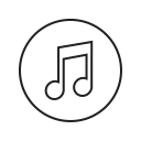 app, apple, display, itunes, music, service, store svg vector icon