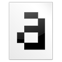 font,bitmap icon