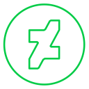 art, devianart, graphic, line, neon, portfolio, social svg vector icon