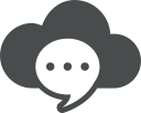 bubble, cloud, communicate, communication, speech, speech bubble svg vector icon