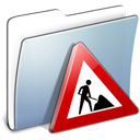graphite,smooth,folder,works icon